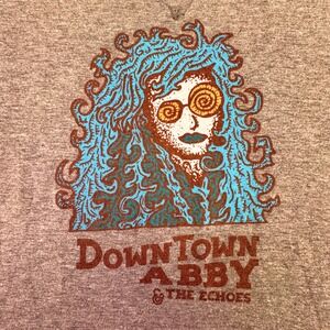 Downtown Abby Women's Shirt Medium 3/4 Sleeve Small Band T-Shirt